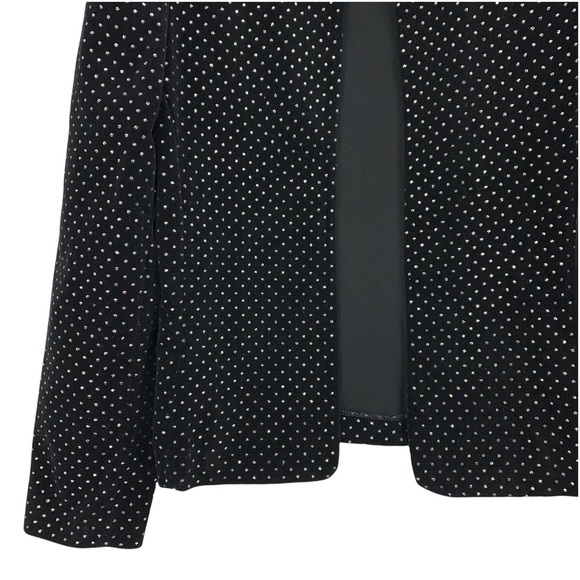 Vintage Open Front Blazer/ Jacket with Matching Bow Tie- Made in the USA - Picture 4 of 14